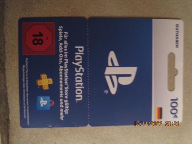 Playstation Plus Guthabenkarte - 1